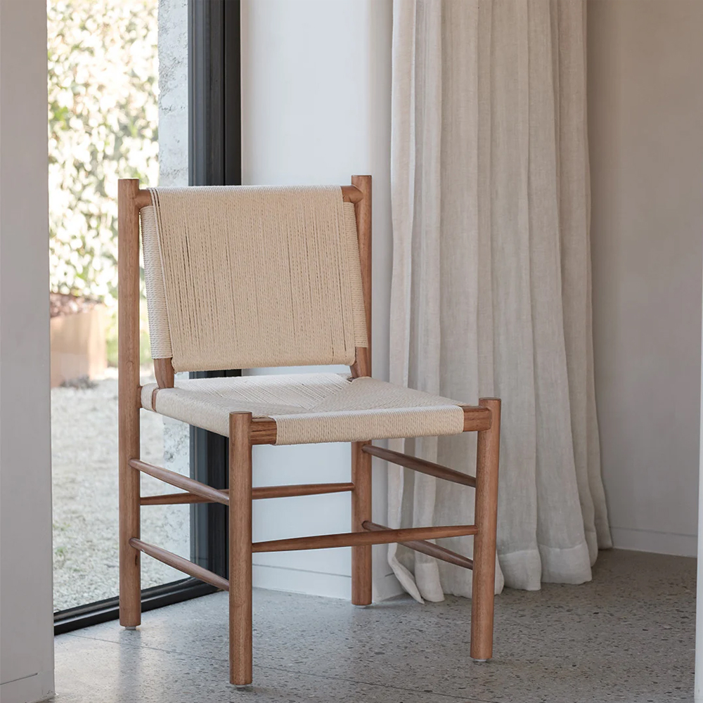 ALBURY DINING CHAIR VINTAGE PINE - Image 6