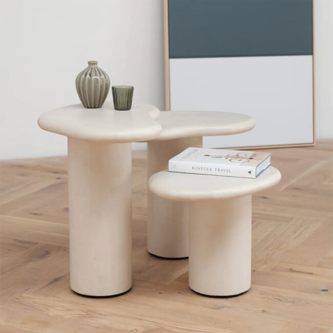 JONAH SIDE TABLE 58X40X51CM MICROSKIN - Image 7