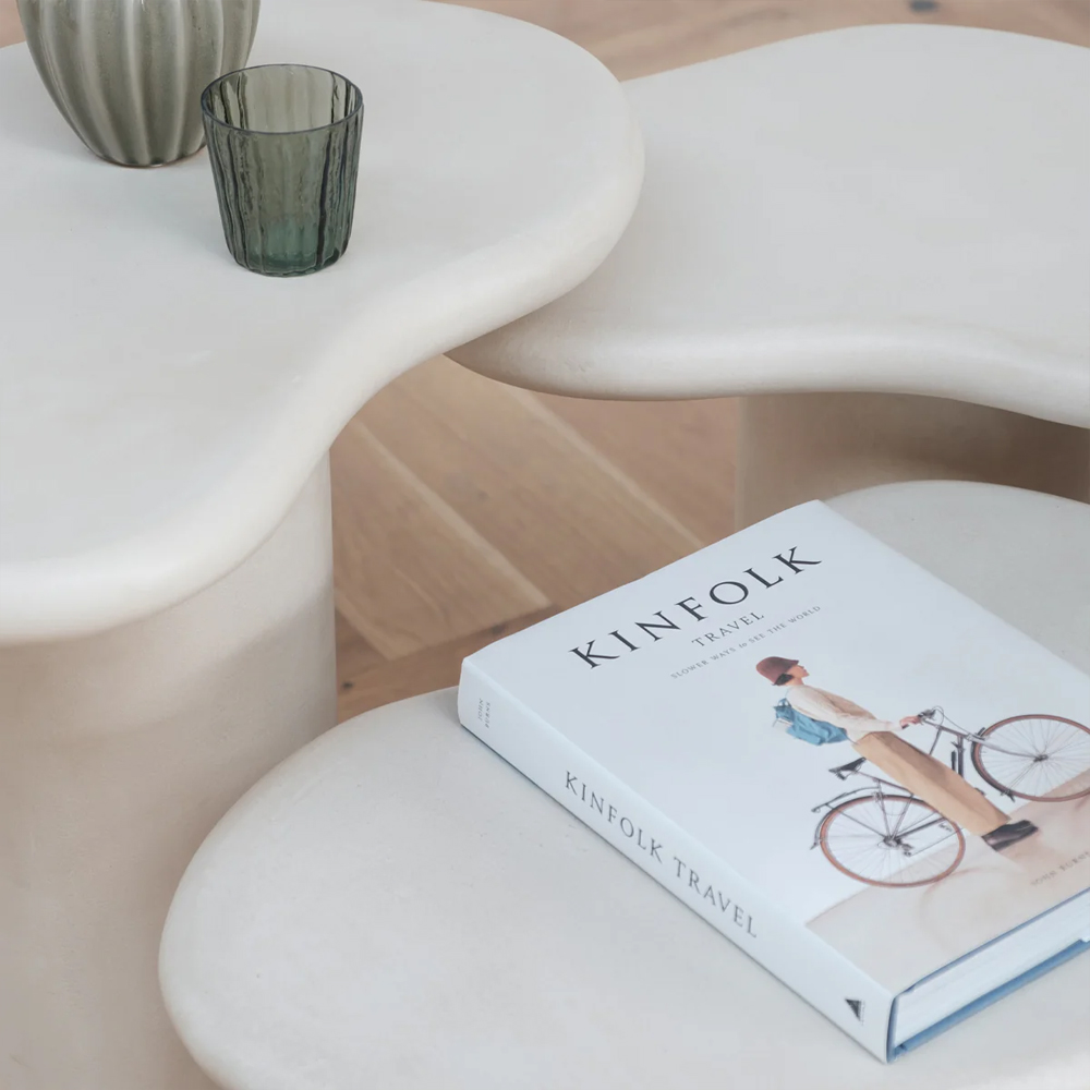 ORLEANS SIDE TABLE 65X48X45CM MICROSKIN - Image 4