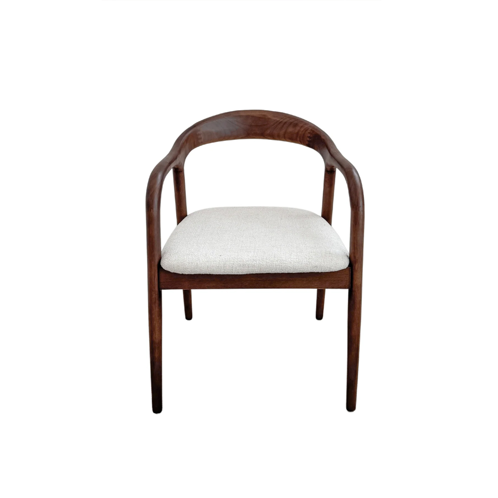 MURET DINING CHAIR SMOKE WOOD VDF117