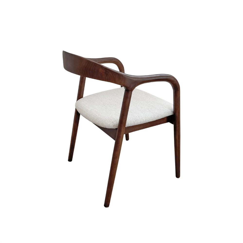 MURET DINING CHAIR SMOKE WOOD VDF117 - Image 5