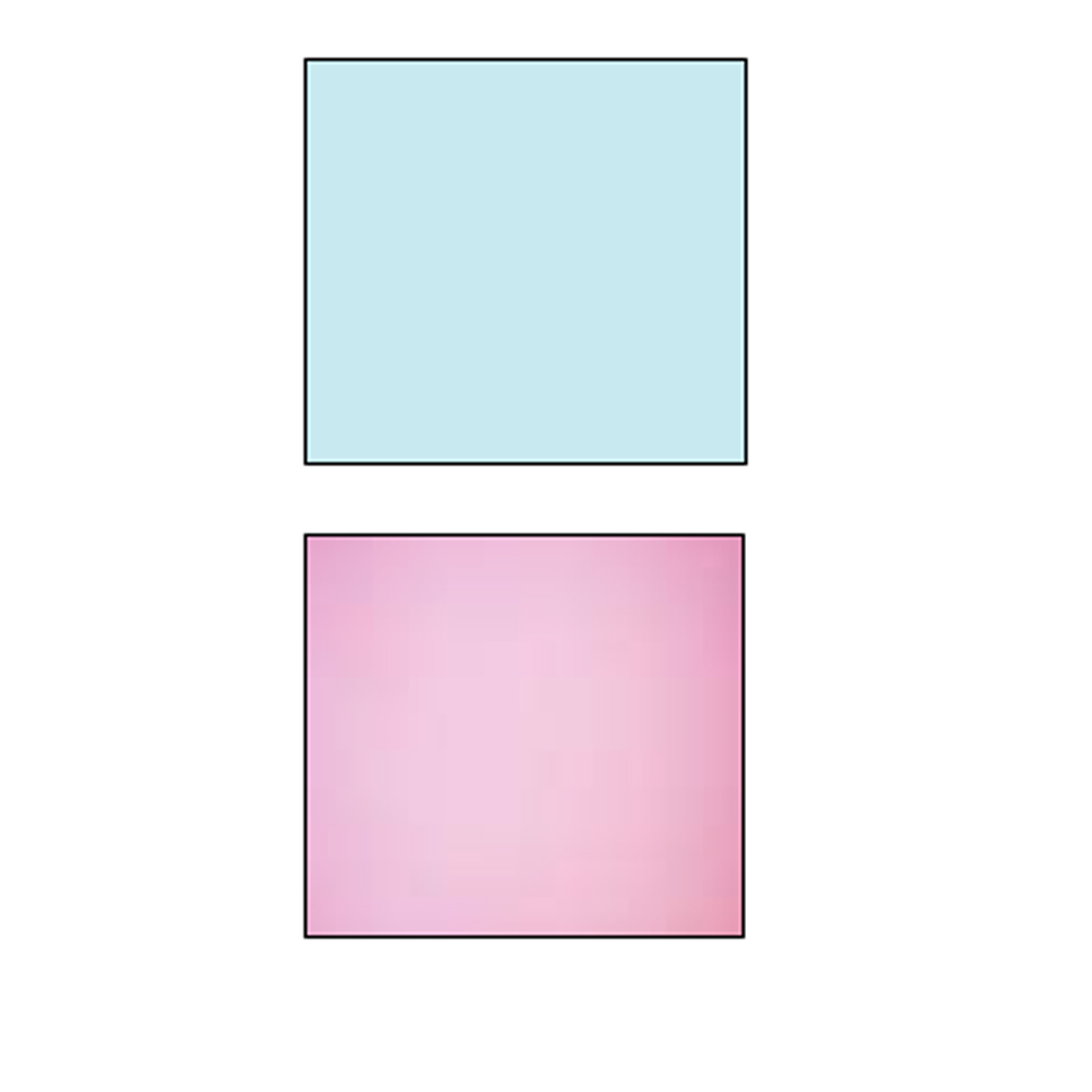 PAPER ROLL DISPLAY BOX ASSORTED PINK/BLUE 70CMX2MT