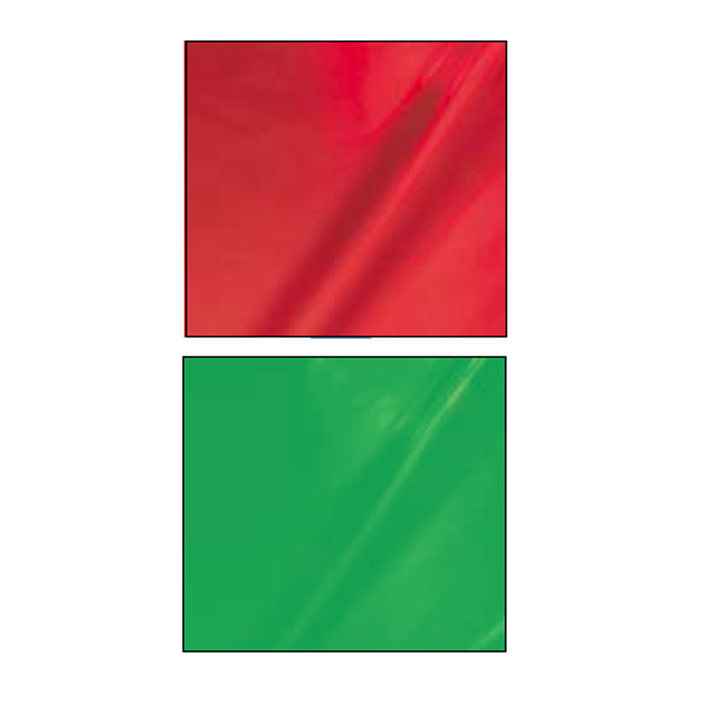 PAPER ROLL DISPLAY BOX RED/GREEN ASSORTED 70CMX2MT