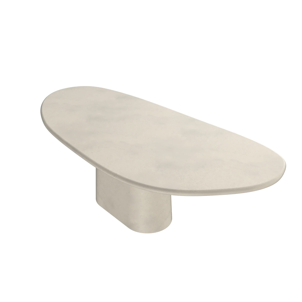 DOUCHY DINING TABLE 200X110X75CM MICROSKIN - Image 3