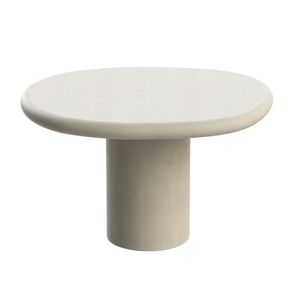 CANBERRA ORGANIC SIDE TABLE 65X45X51CM MICROSKIN