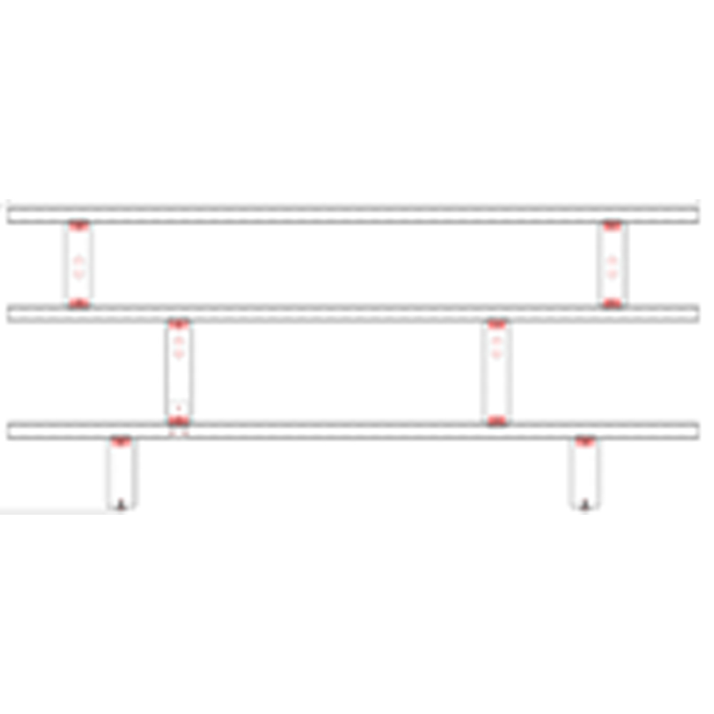 MERPINS CONSOLE 180X35X80CM GREY TRAVERTINE SMOKE WOOD - Image 2