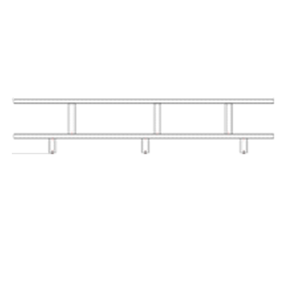 MERPINS TV STAND 240X35X50CM TRAVERTINE WHITE SMOKE LAYER - Image 2