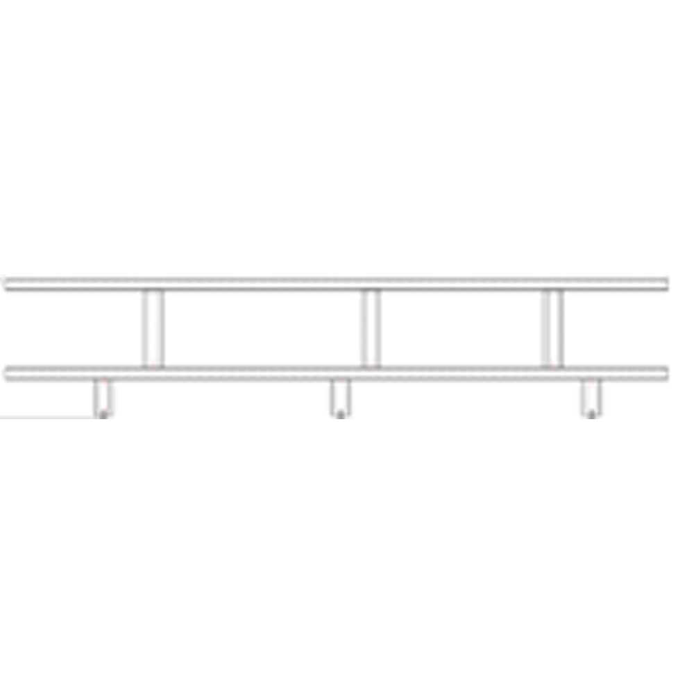 MERPINS TV STAND 240X35X50CM TRAVERTINE GREY SMOKE LAYER - Image 2