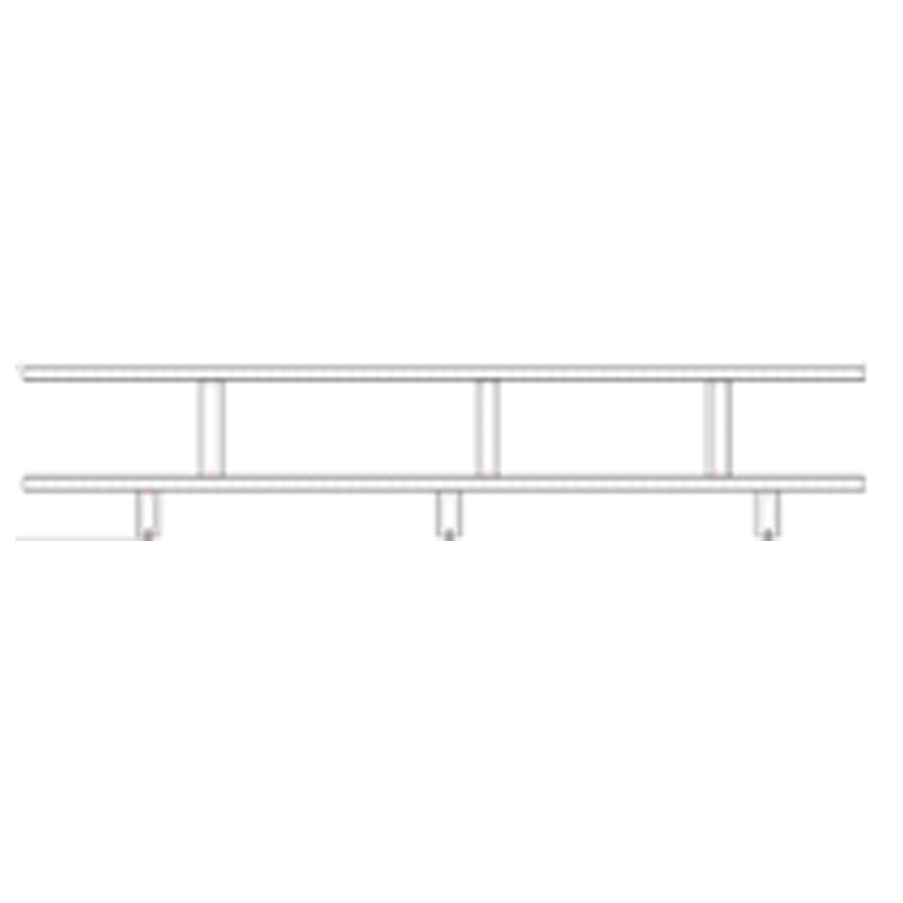 MERPINS TV STAND 240X35X50CM TRAVERTINE WHITE SMOKE LAYER - Image 2