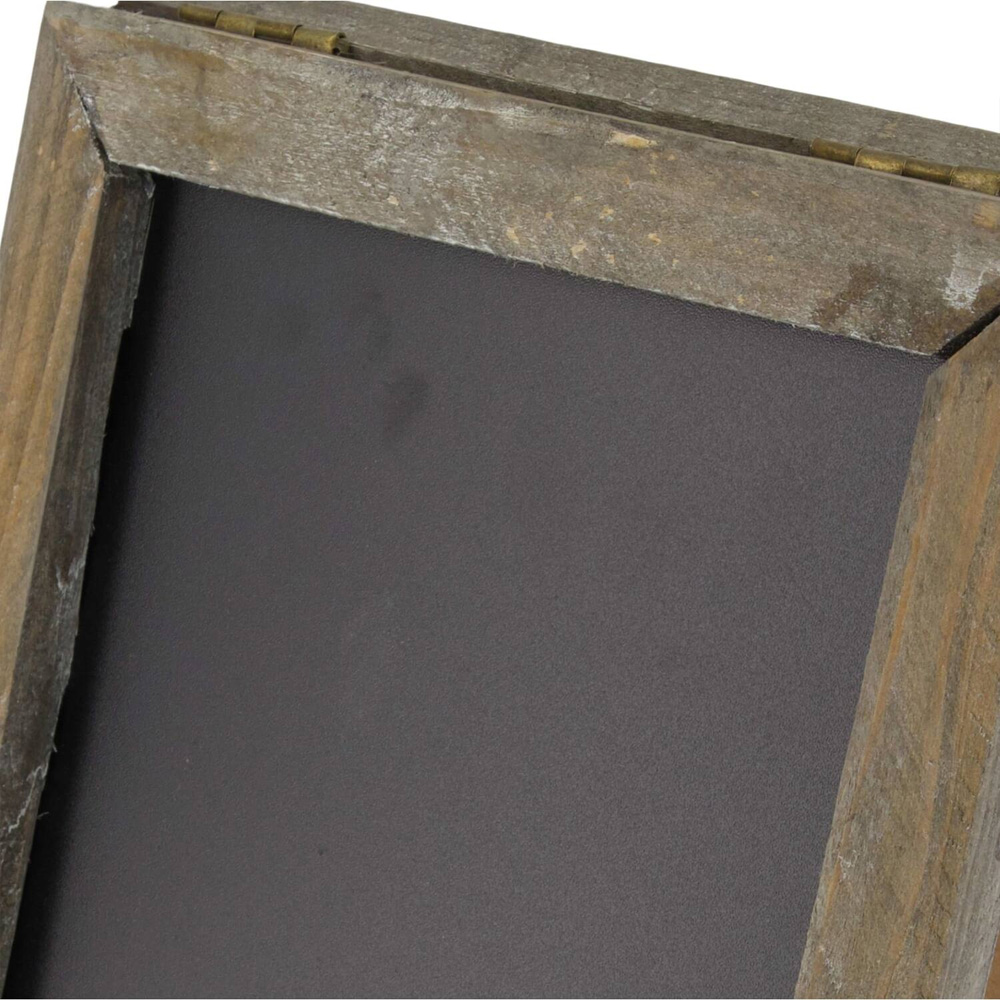 STAND WOODEN BLACKBOARD NATURAL 18X32CM - Image 2