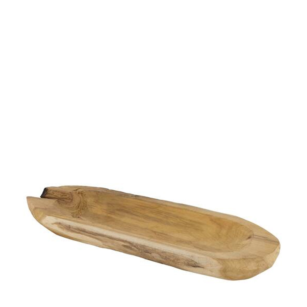 BOWL TEAK WOOD 46X15X7CM
