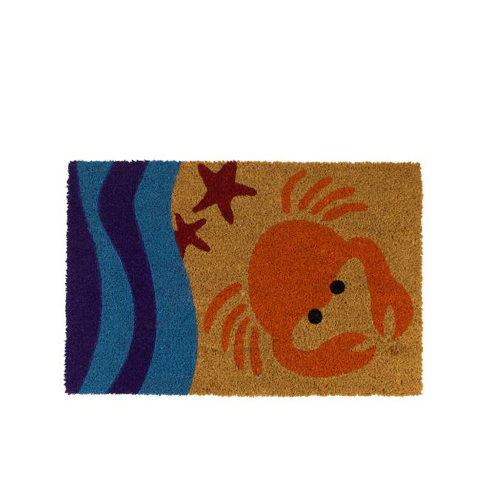DOORMAT CRAB COCO MULTI 38X58X1.5CM