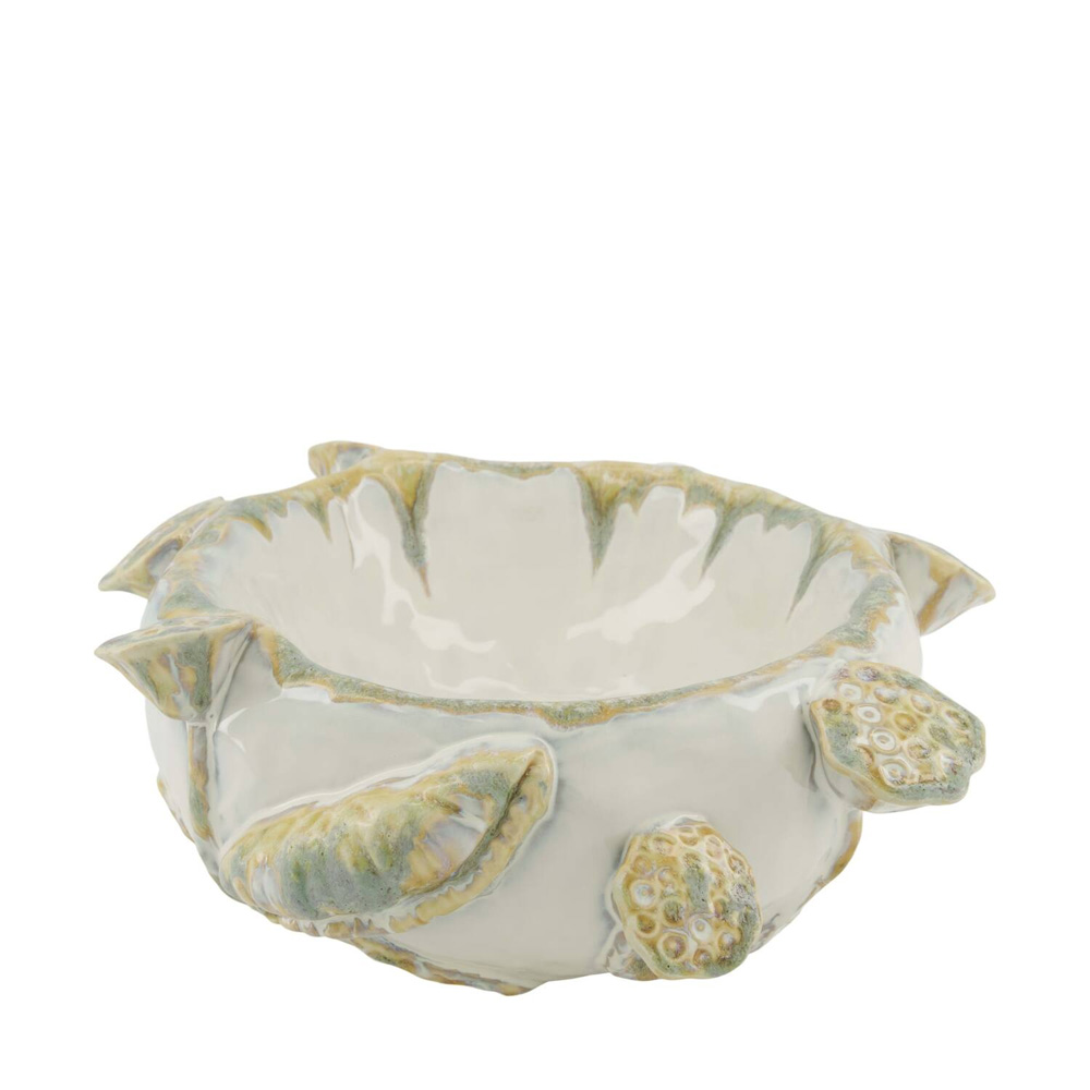 BOWL CERAMIC WHITE 36X36X14CM