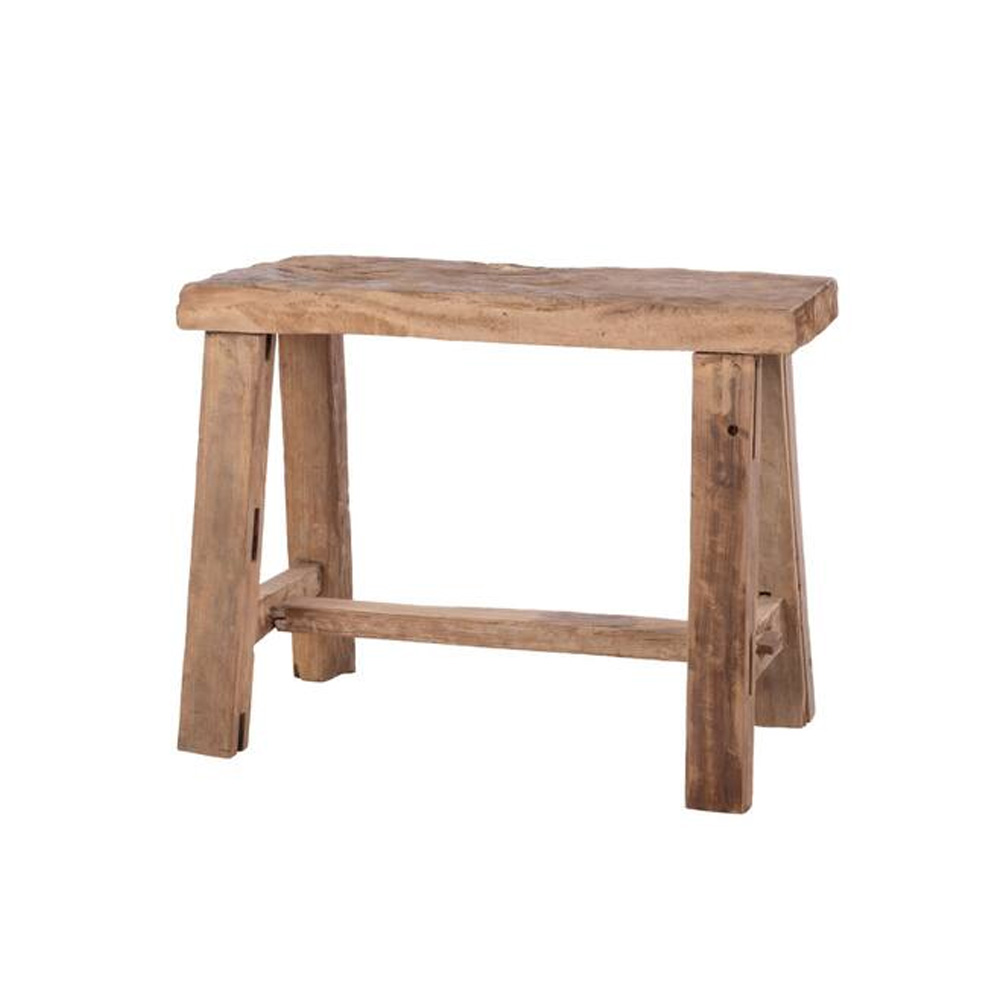 STOOL TEAK WOOD NATURAL 60X33X48CM