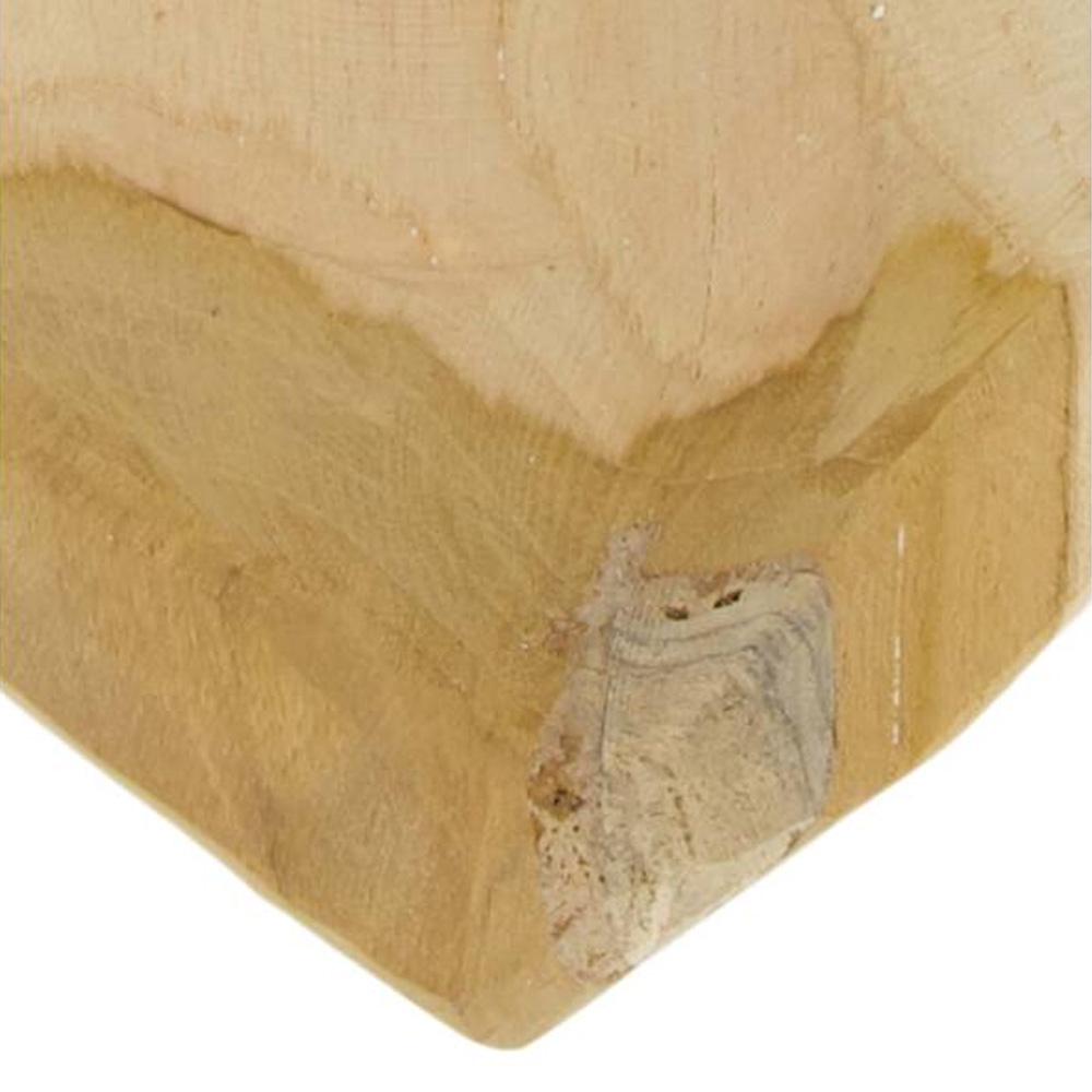 BOWL HEART TEAK WOOD 25X25X4.5CM - Image 3