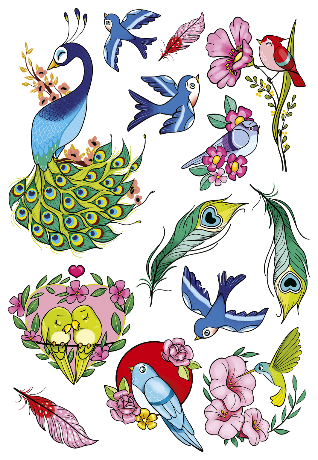 TATTOO MANIA BIRDS - Image 2
