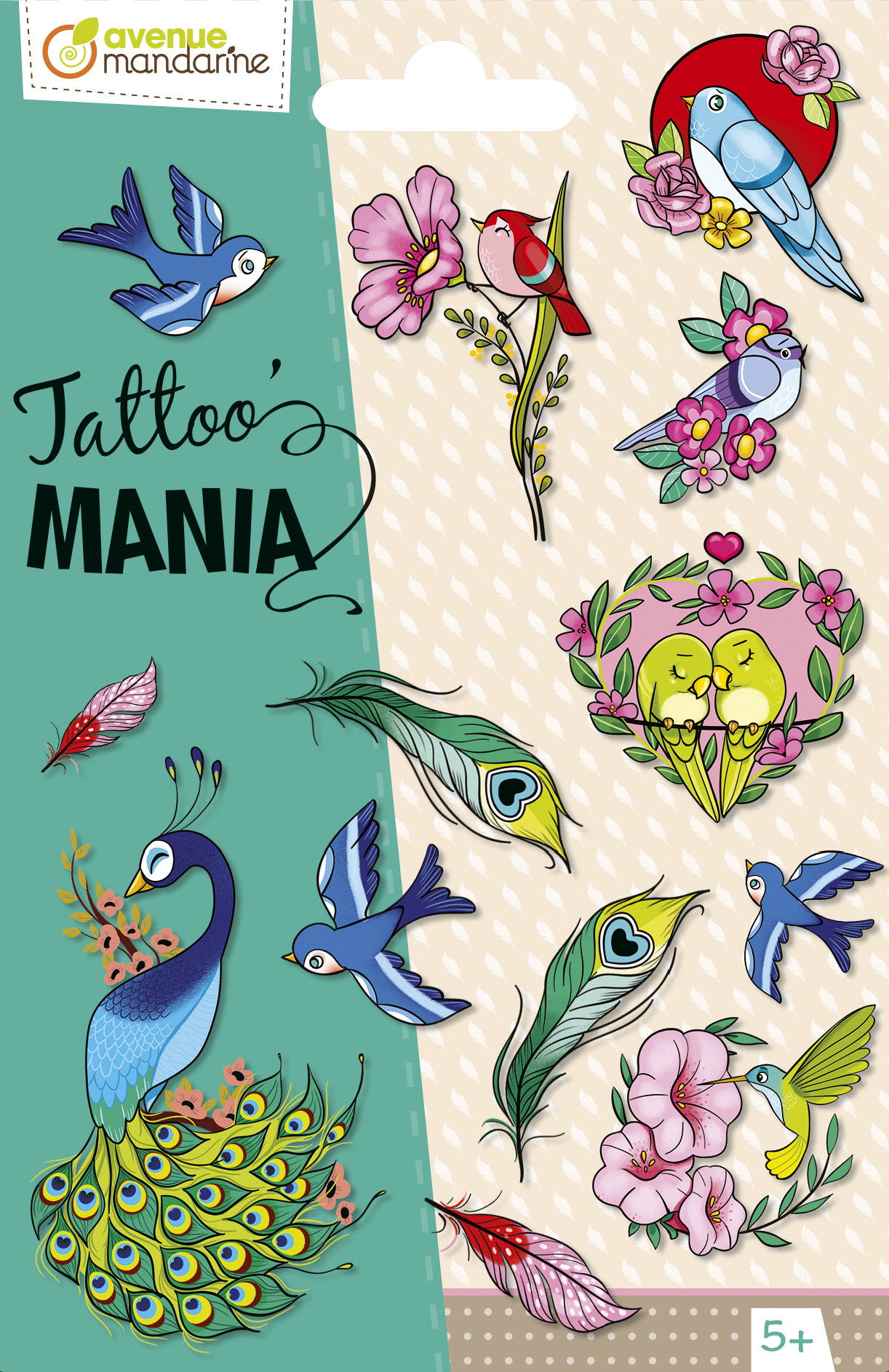 TATTOO MANIA BIRDS