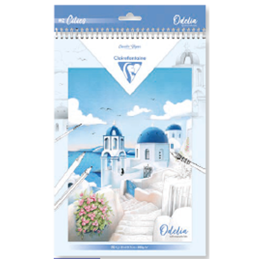 ODELIA PAD 20 PAPER SHEETS A4 CITIES 250G