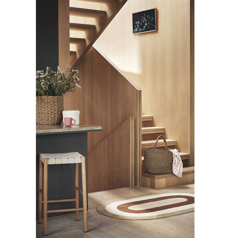 RUG ELIN OVAL BRICK 150X92CM - Image 2