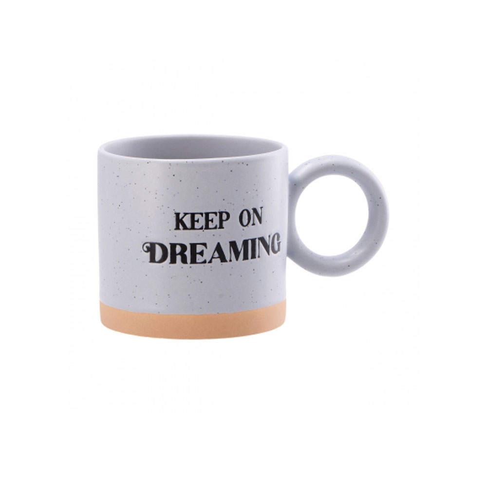 PORCELAIN MUG ASSORTED 4 COLOURS 9X8CM 330ML - Image 4