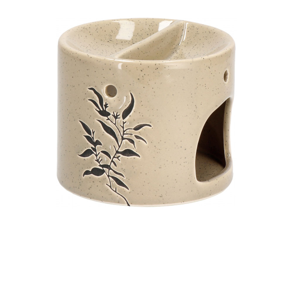 CERAMIC OIL BURNER ASSORTED 2 COLOURS 2 MODELS 11X9CM - Image 2