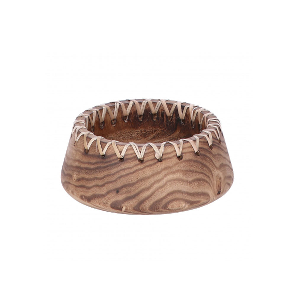 WOODEN VASE BAKER ASSORTED 2 COLOURS 26X9,5CM - Image 2