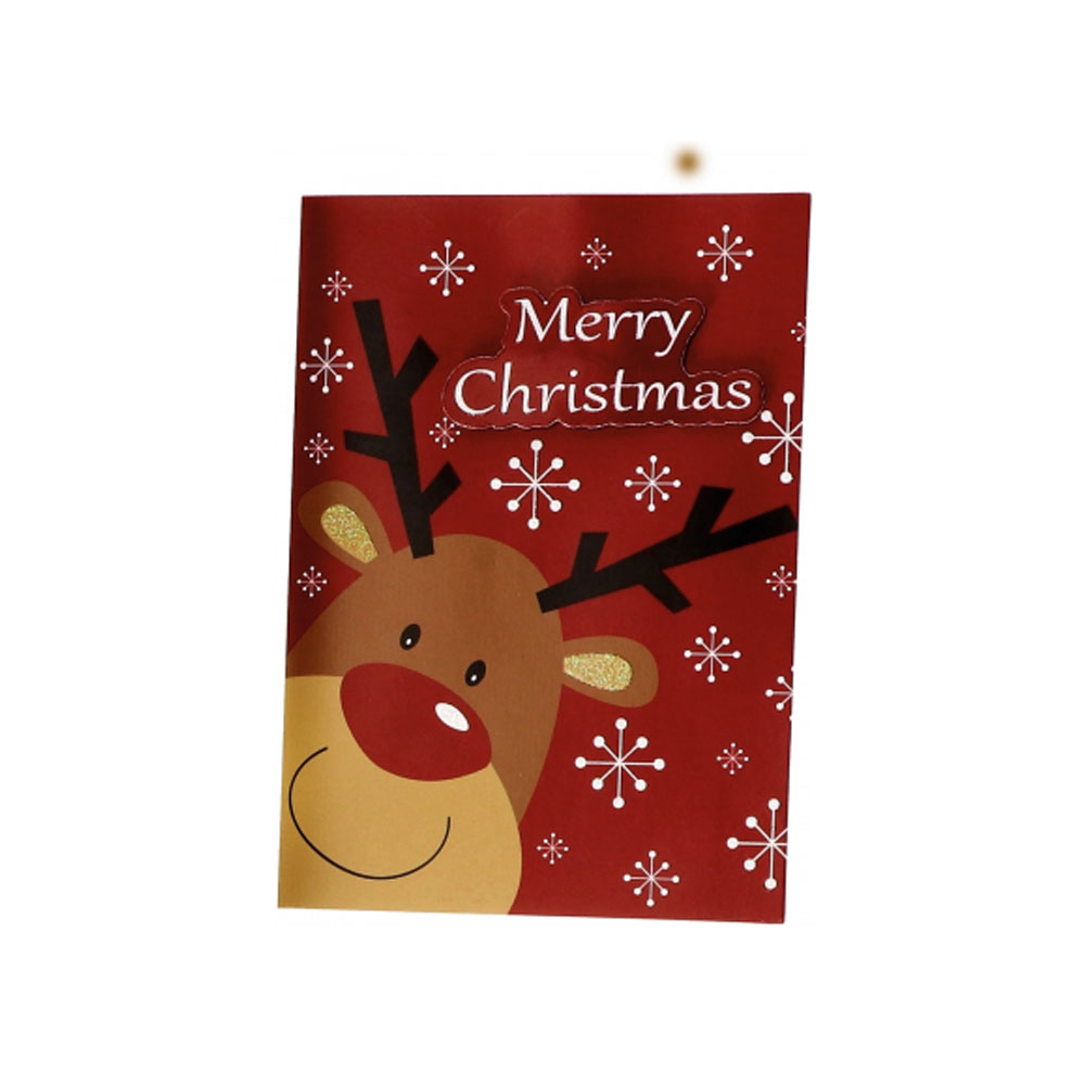 CHRISTMAS GREETING CARD WITH DISPLAY ASSORTED 6 MODELS 12X17CM 24PC - Image 6