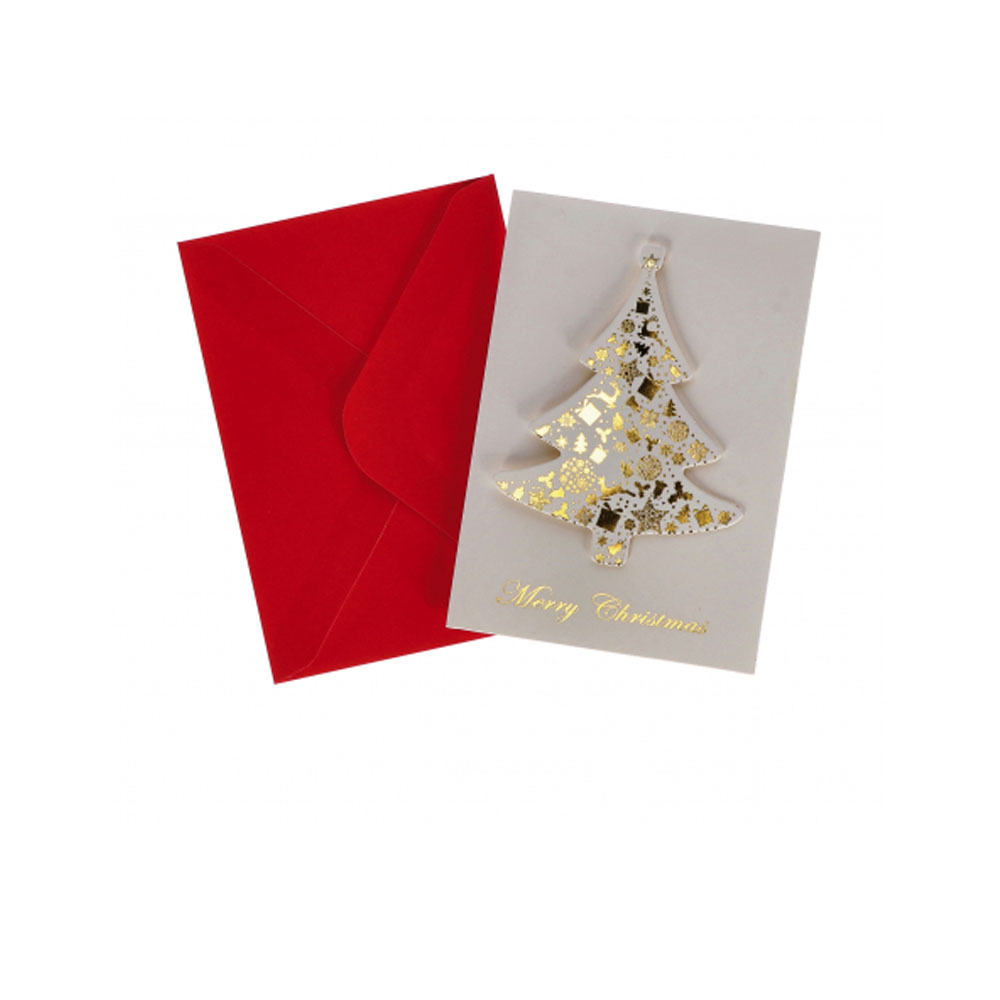 CHRISTMAS GREETING CARD WITH DISPLAY ASSORTED 6 MODELS 12X17CM - Image 3