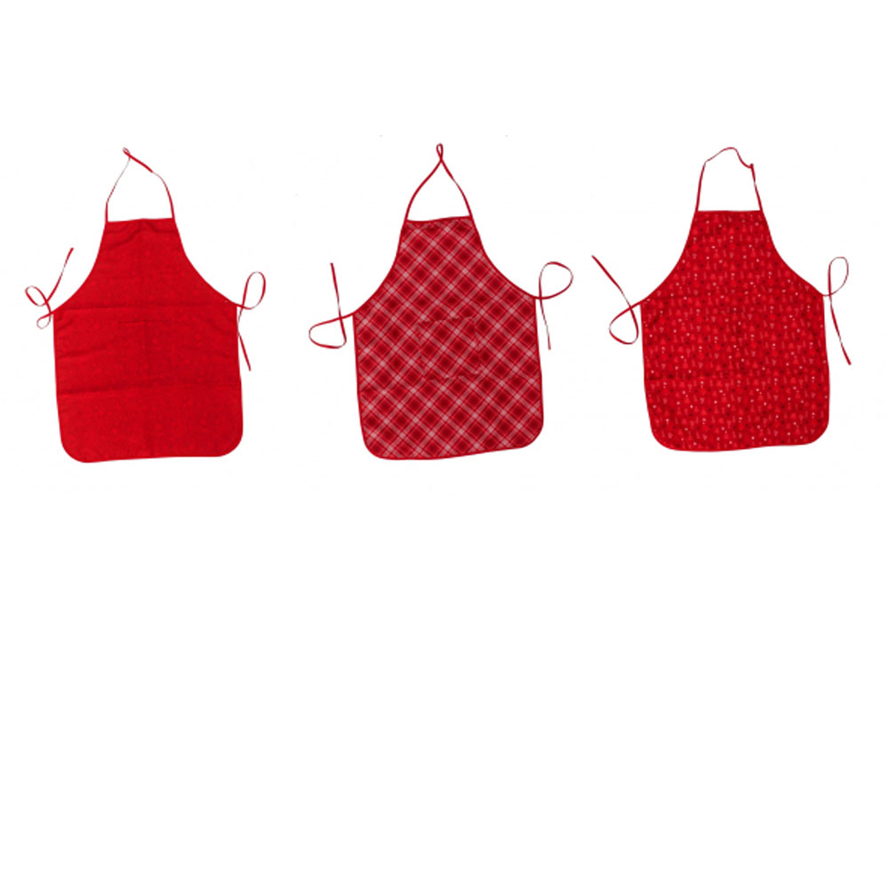 STAIN-RESISTANT FABRIC MELIN APRON ASSORTED 3 MODELS 60X80CM