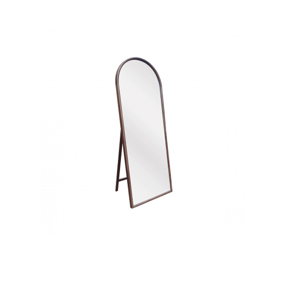 MIRROR WITH WOODEN FRAME AND STAND 65X170CM