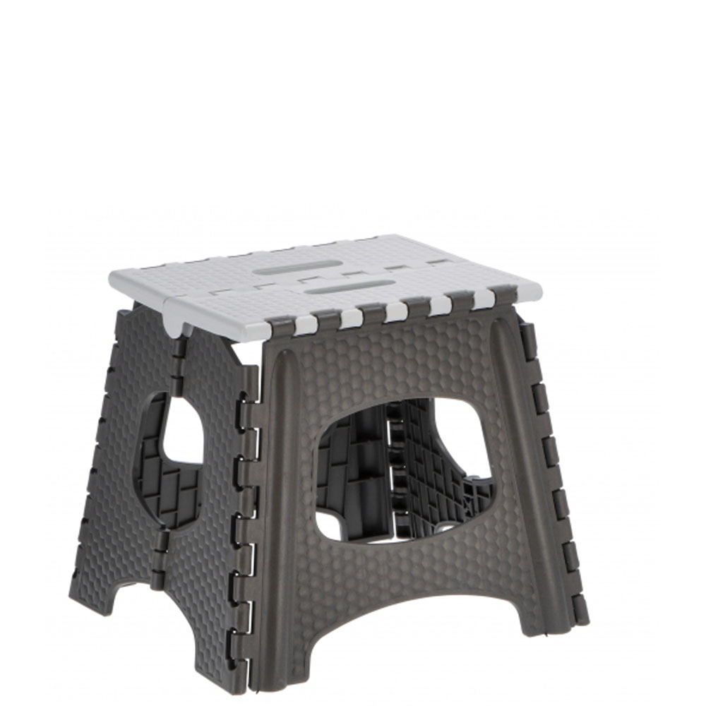 FOLDING PLASTIC STOOL ASSORTED 2 COLOURS 32X30X28CM - Image 5