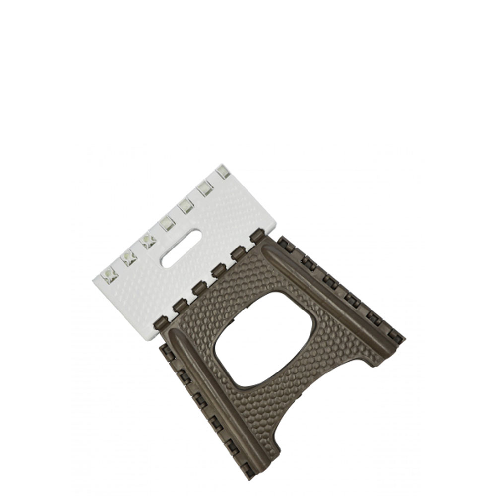 FOLDING PLASTIC STOOL ASSORTED 2 COLOURS 32X30X28CM - Image 3