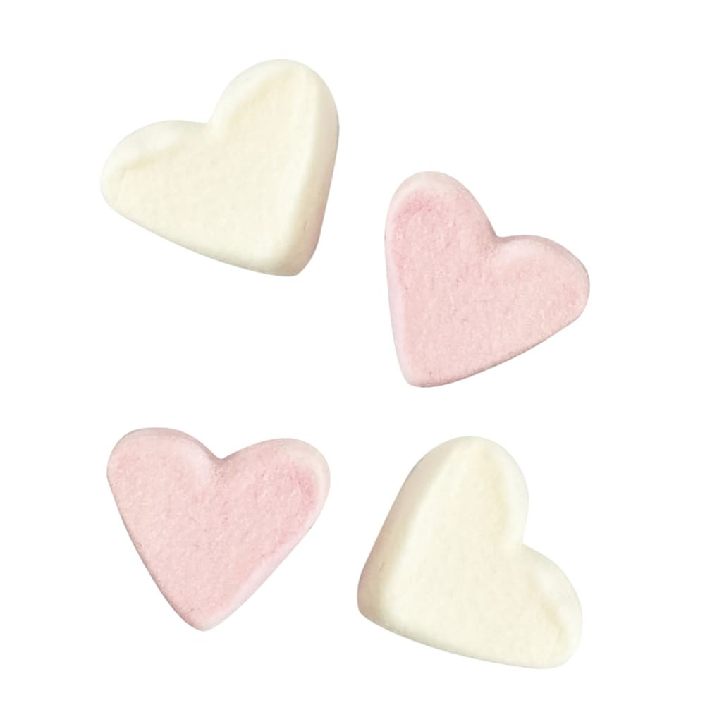 MELLOW PINK HEARTS MARSHMALLOW 1KG