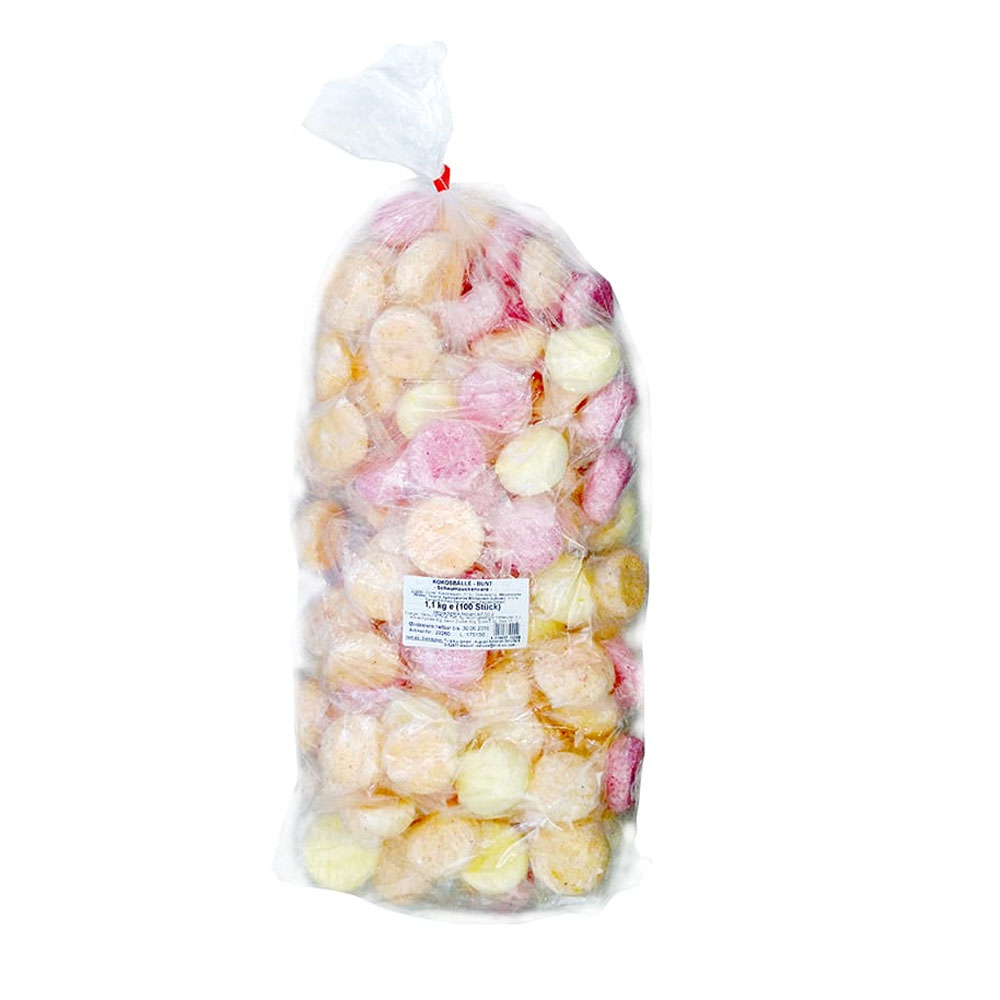 MELLOW COCONUT BALLS ASSORTED 100PCS