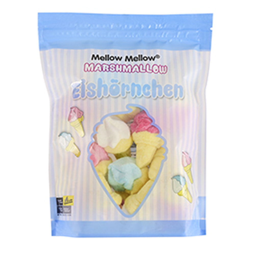 MELLOW MARSHMALLOW ICE CONES 125G