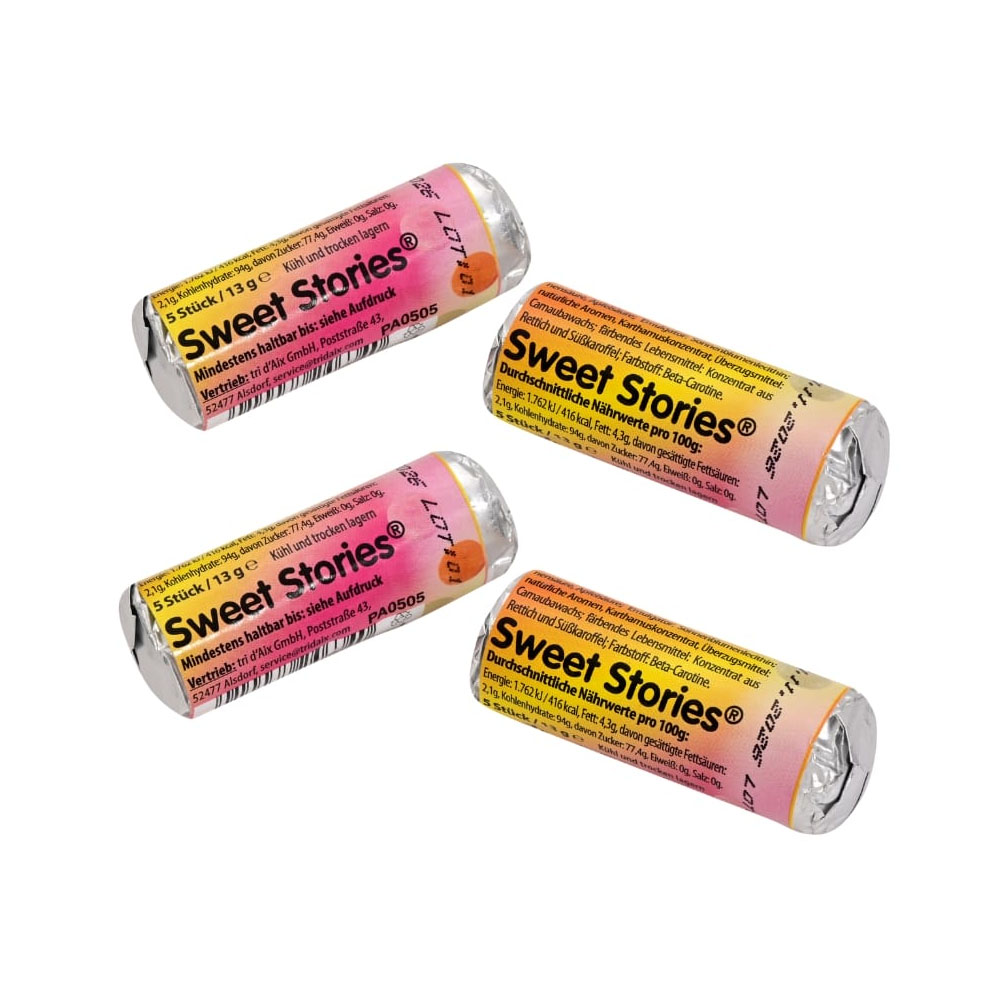 CHEWY CANDY FRUIT 5PCS/ROLL 1KG 76PCS - Image 2