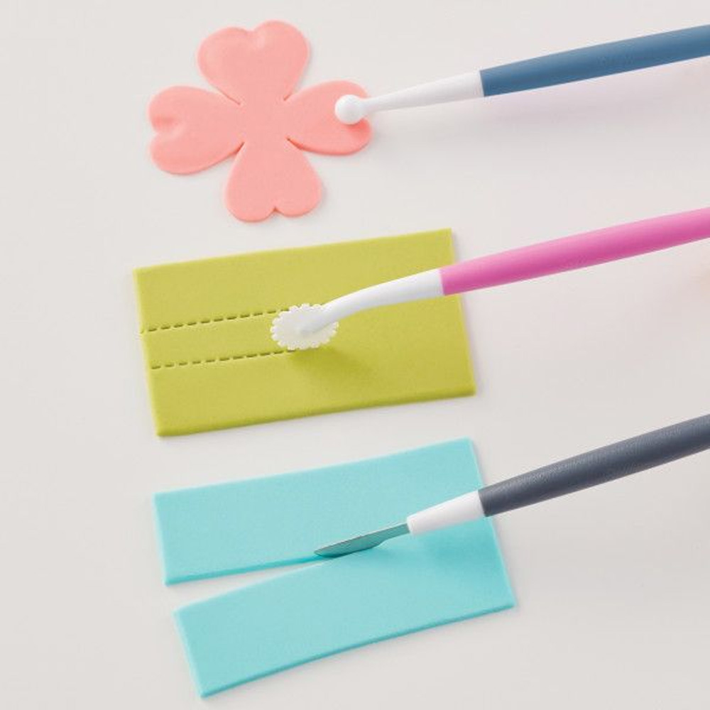 SET OF 3 WILTON FONDANT AND GUM PASTE STARTER TOOL - Image 3