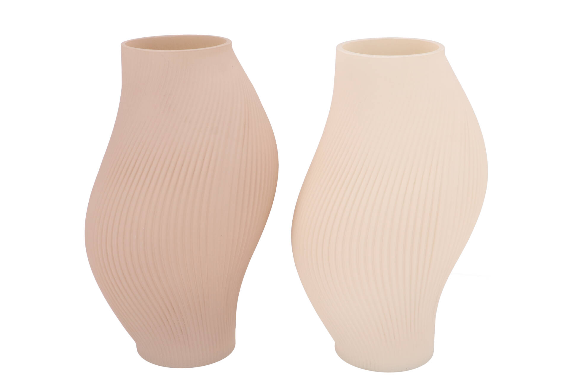 LUXX COZY SAND VASE SWIRL ASSORTED