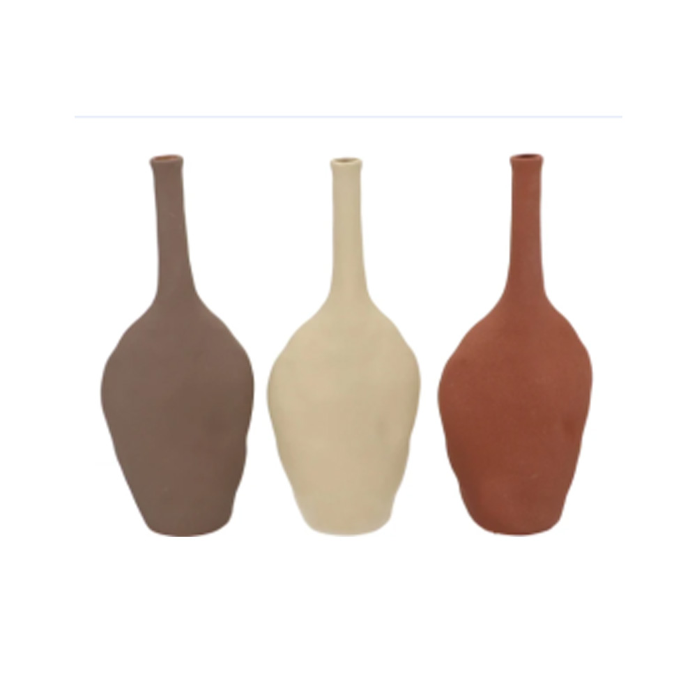 INDRE WOODS BROWN/SAND BOTTLE 14X7X35CM
