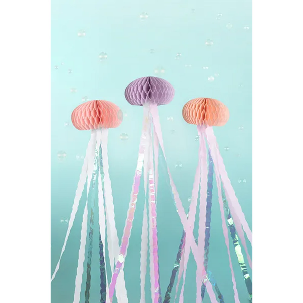 TISSUE PAPER DECORATIONS MEDUSA MIX 15.5X157CM 3PCS - Image 4