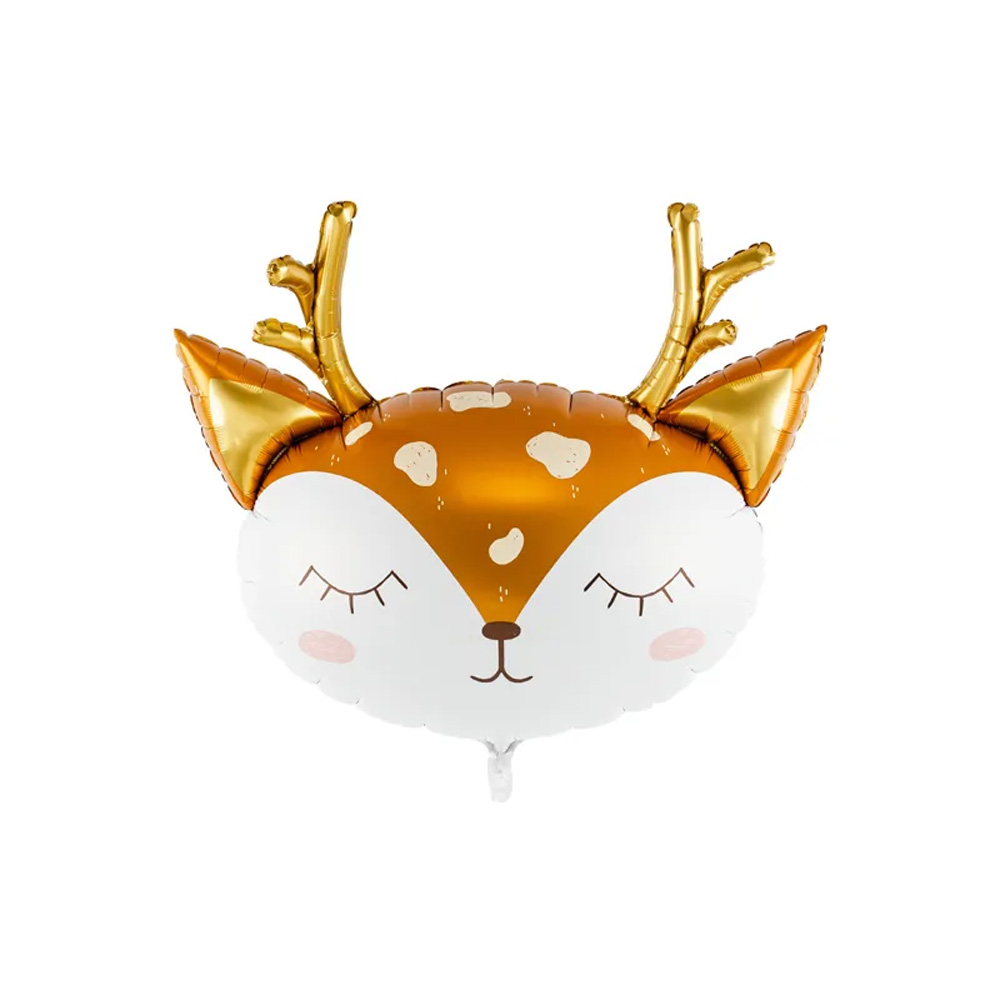 FOIL BALLOON DEER 73X64CM