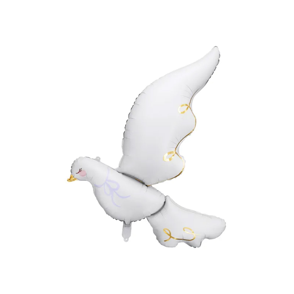 FOIL BALLOON DOVE 80X100CM