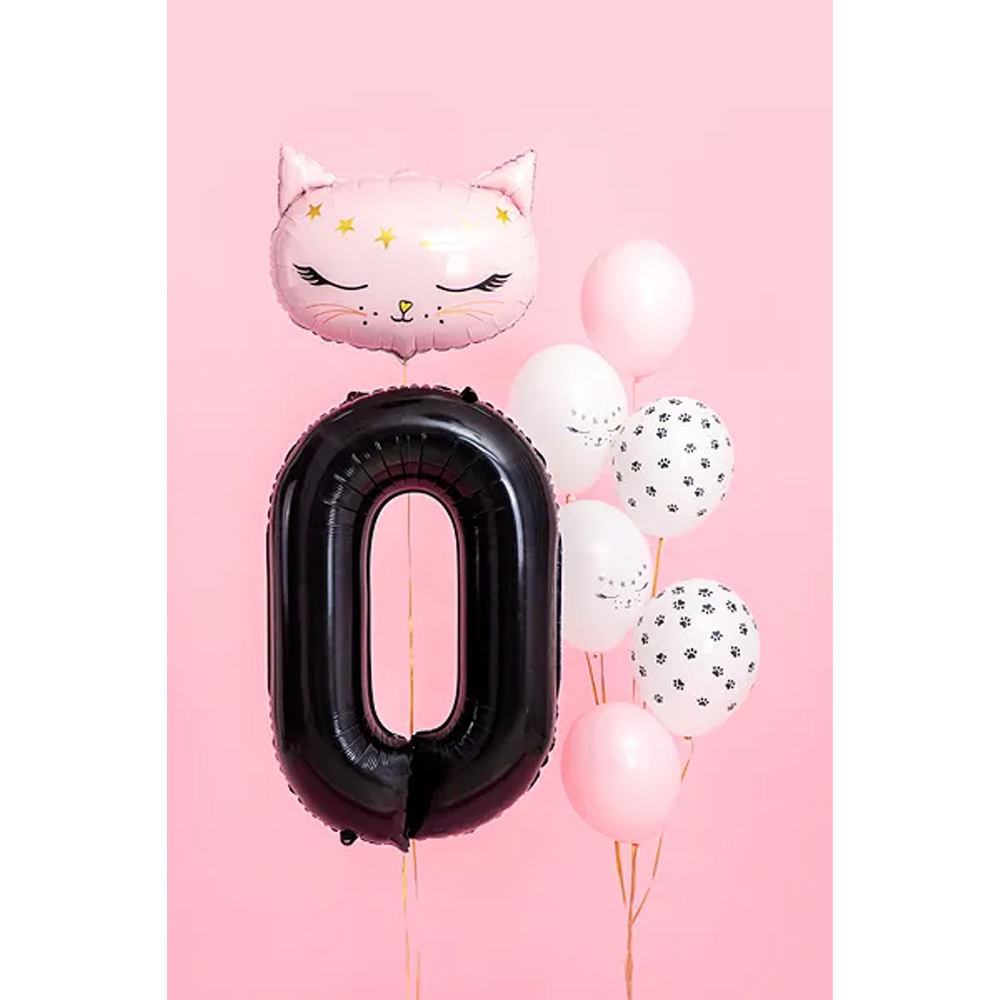FOIL BALLOON NUMBER BLACK 86CM - Image 2
