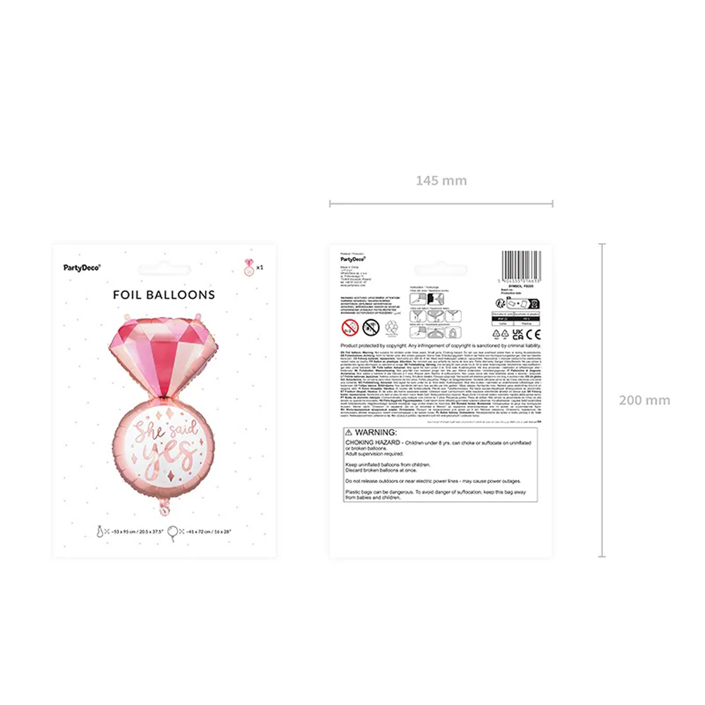 FOIL BALLOON RING 41X72CM - Image 7