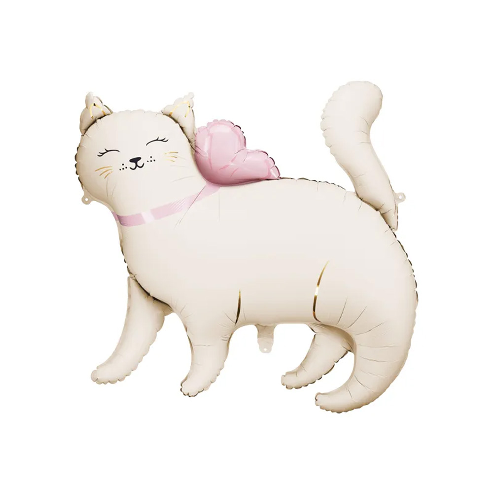 FOIL BALLOON KITTY 83X77CM