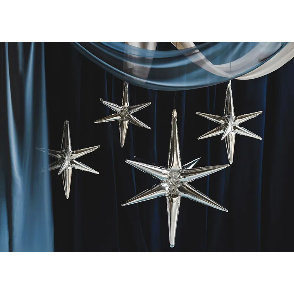 3D FOIL BALLOON STAR 50CM - Image 2