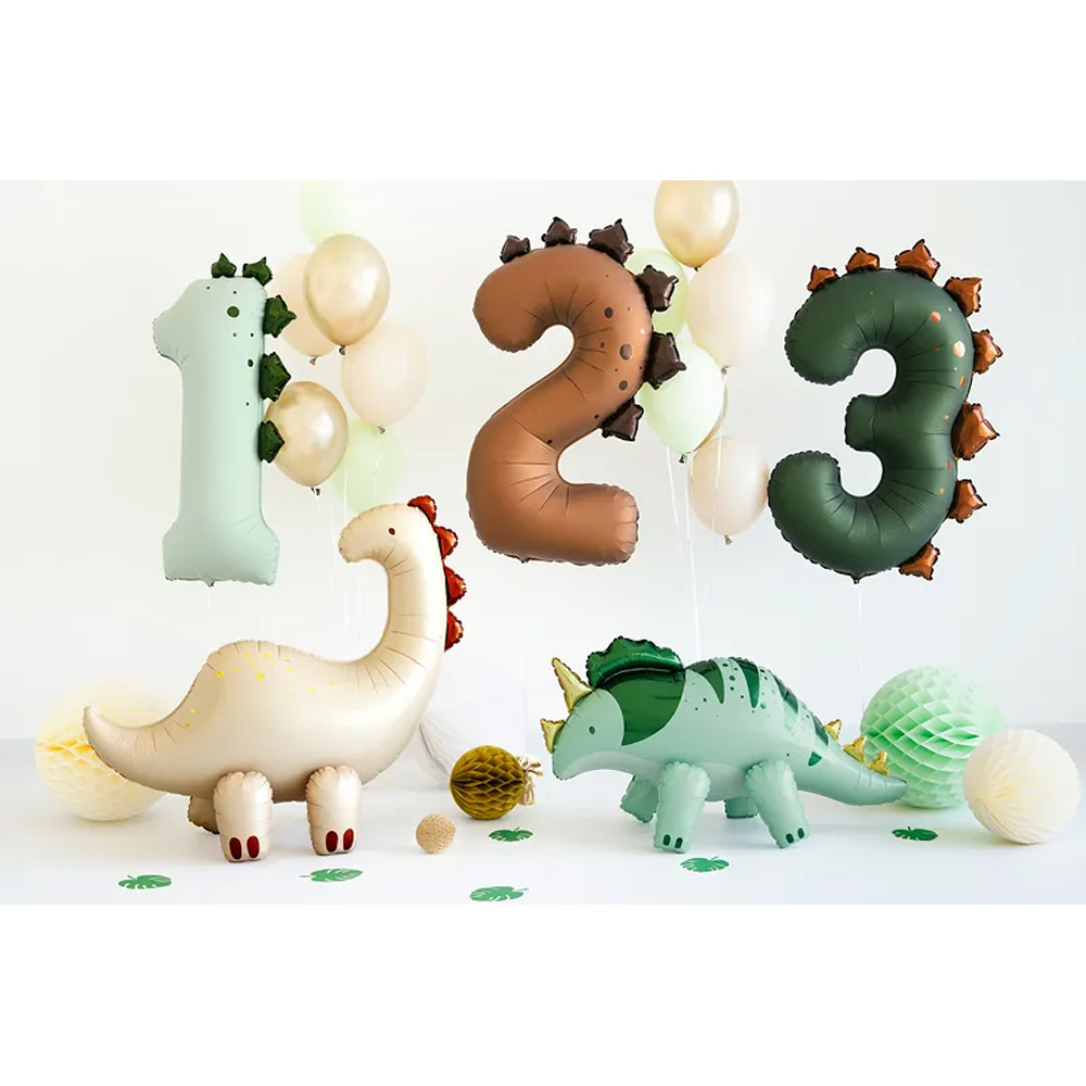 STANDING FOIL BALLOON BRONTOSAURUS 91X85CM - Image 4