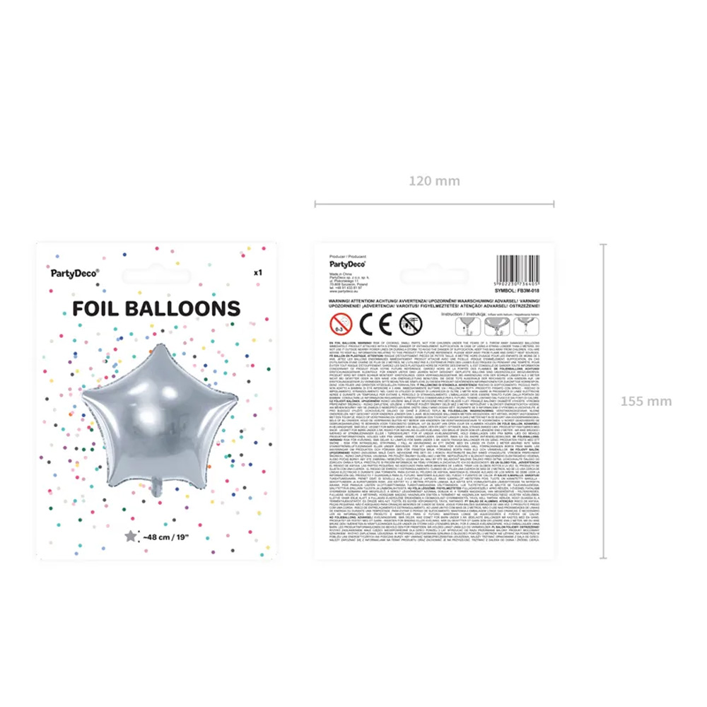 FOIL BALLOON STAR 48CM - Image 12