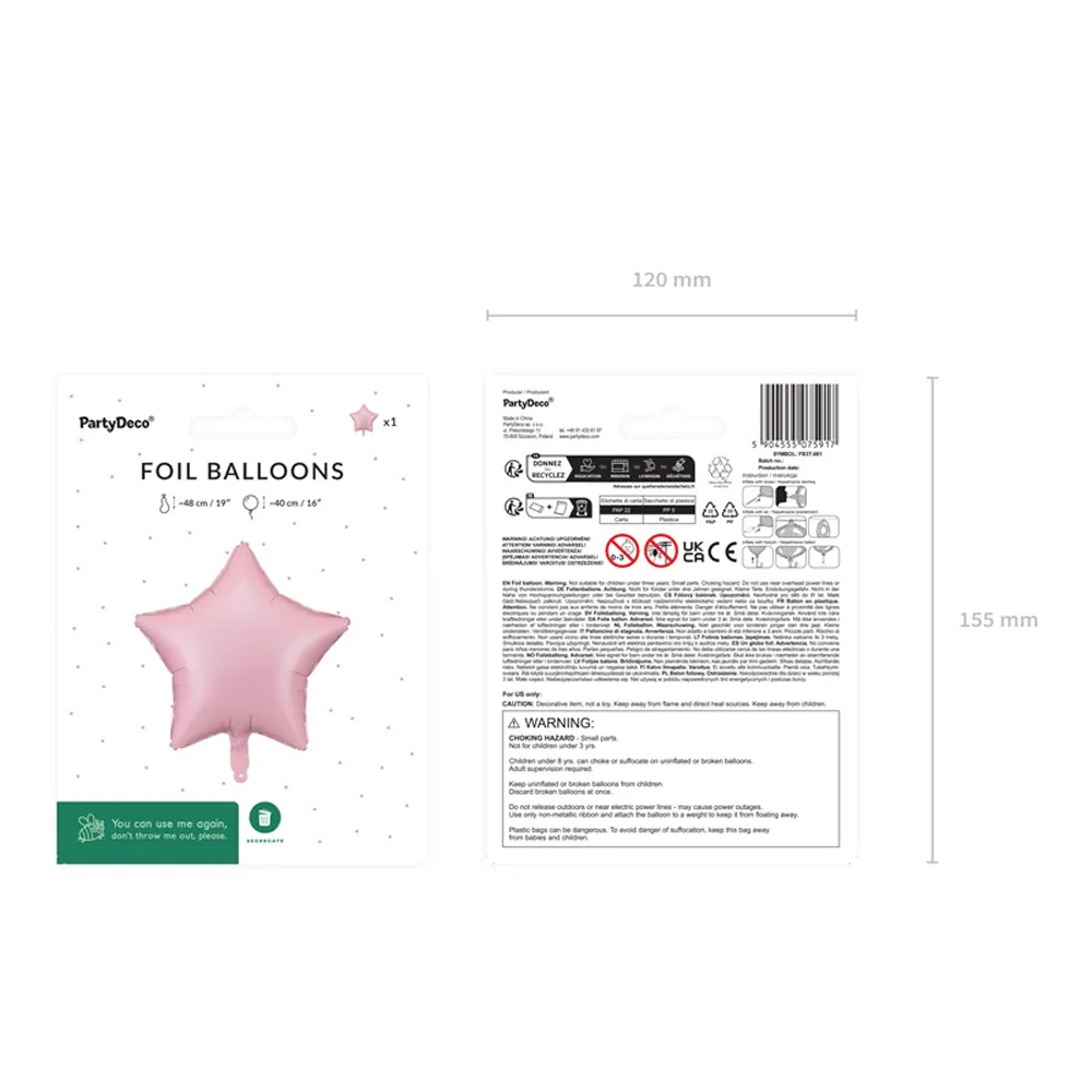 FOIL BALLOON STAR 48CM - Image 6