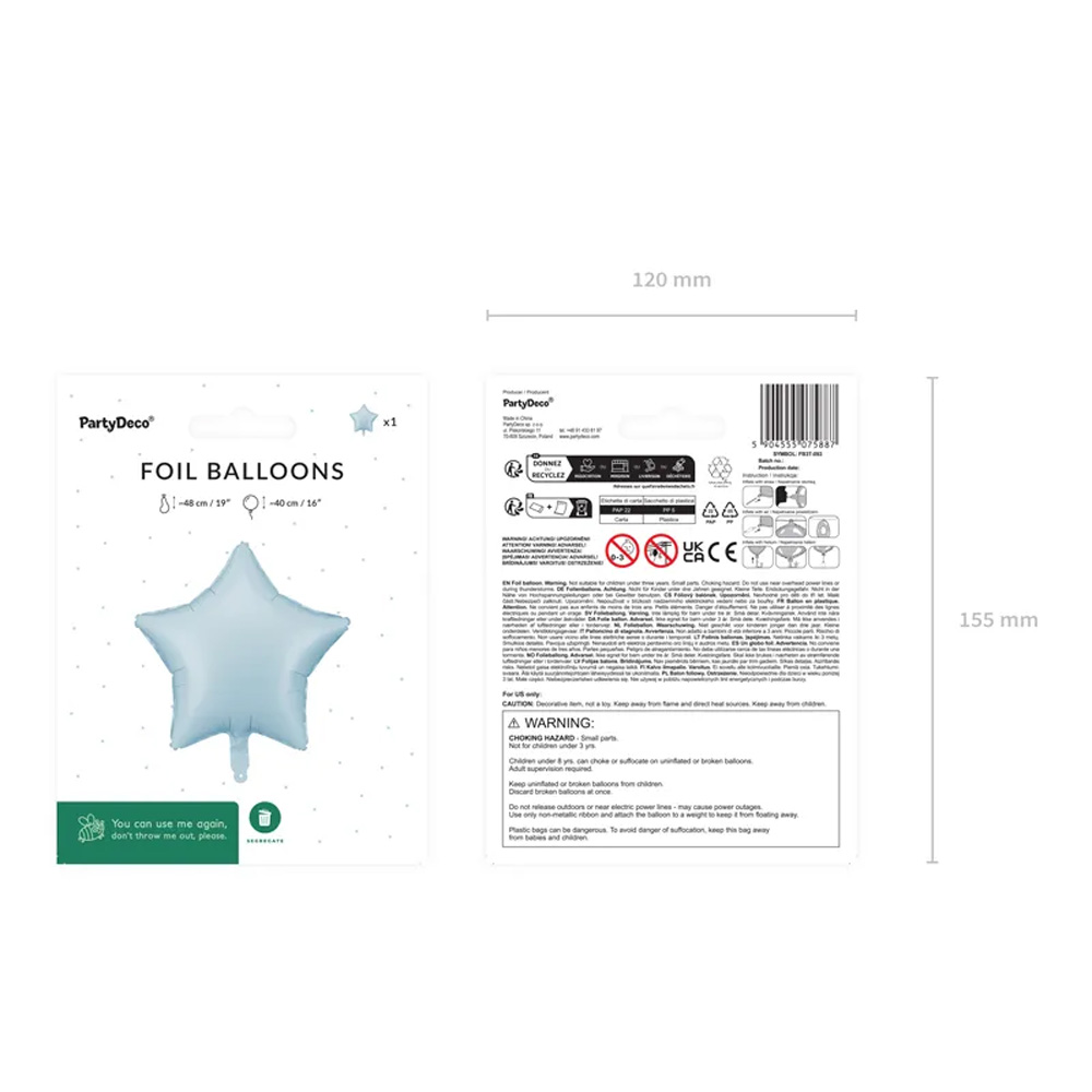 FOIL BALLOON STAR 48CM - Image 7